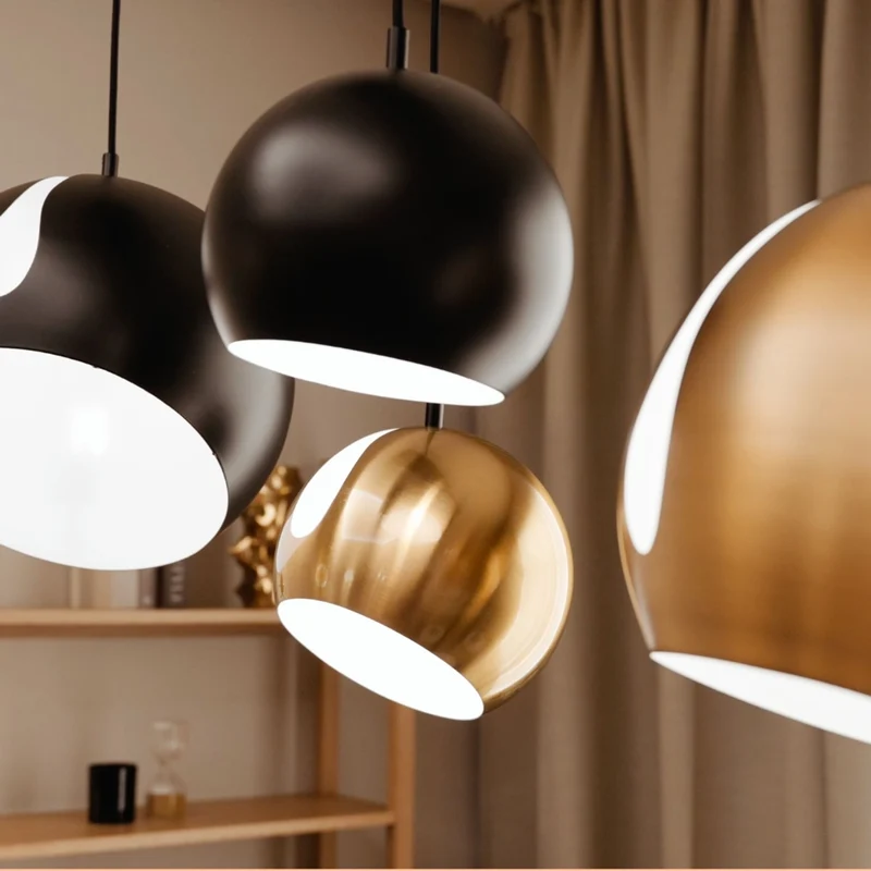 s.luce Ball Galerieleuchte mit drehbarem tauschbaren Schirm 5m Abhängung