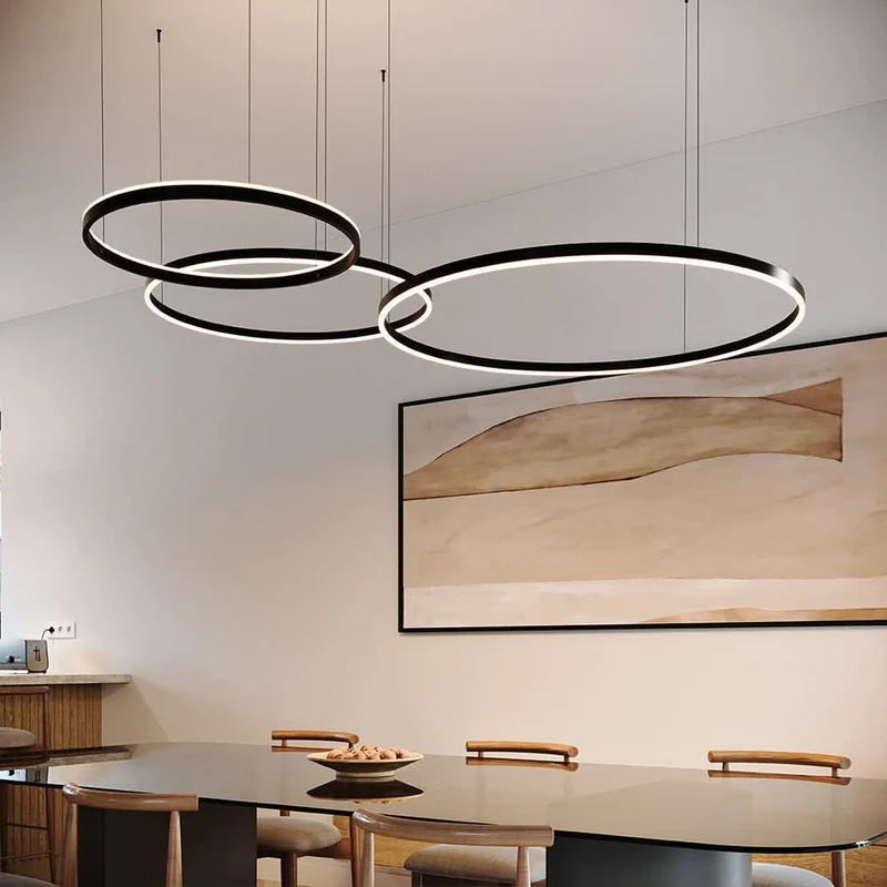 s.luce LED Ring Hängeleuchte Ø 60cm