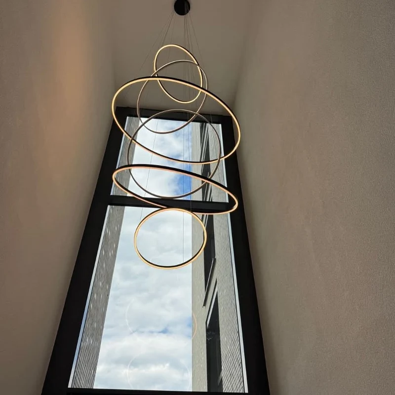 s.luce LED Ring Hängeleuchte Ø 60cm