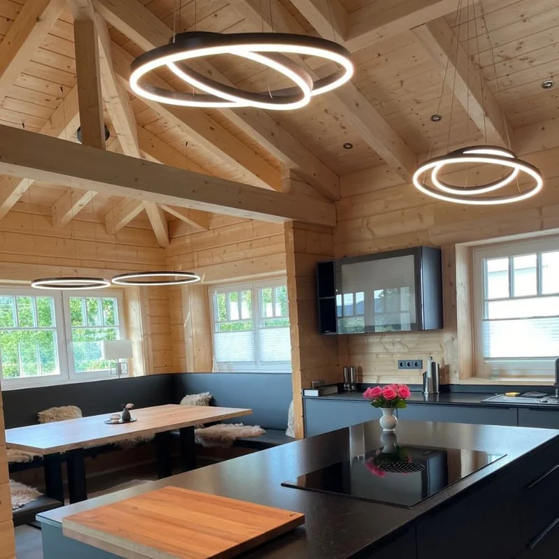s.luce LED Ring Pendelleuchte Ø 40cm