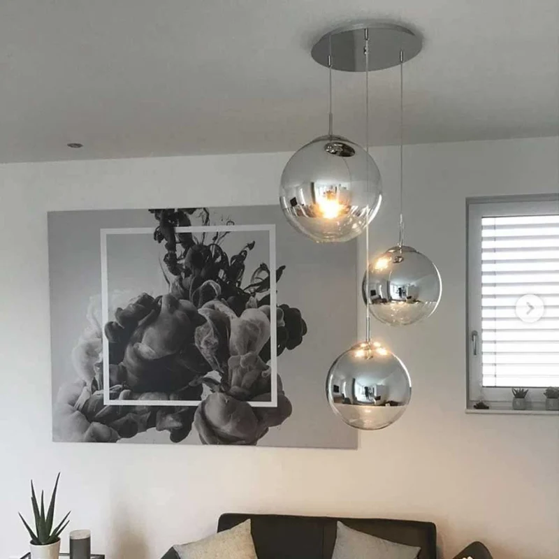 s.luce Modular Hängeleuchten-Baldachin 3-flammig oder 5-flammig