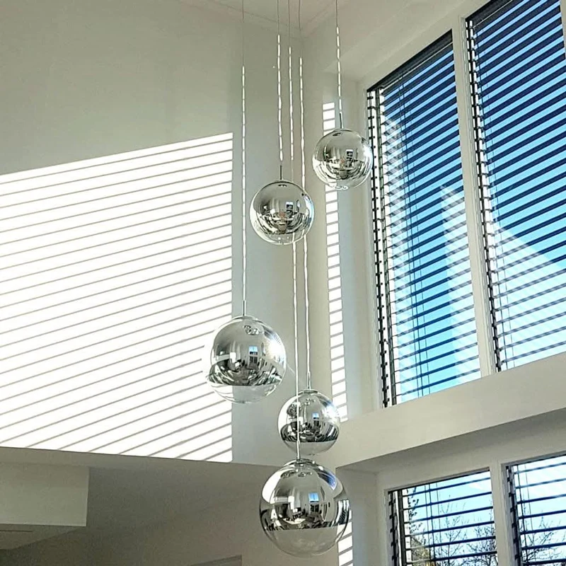 s.luce Modular Hängeleuchten-Baldachin 3-flammig oder 5-flammig