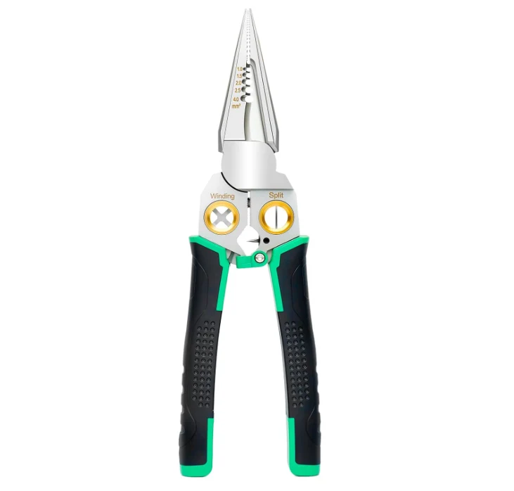 8-in-1 Wire Stripper, Multifunctional Wire Stripper Crimper Cable Cutter Pliers, Professional Wire Strippers Electrical Wire Crimper, Wiring Tools, Electrician, HVAC, Car Repair Tool