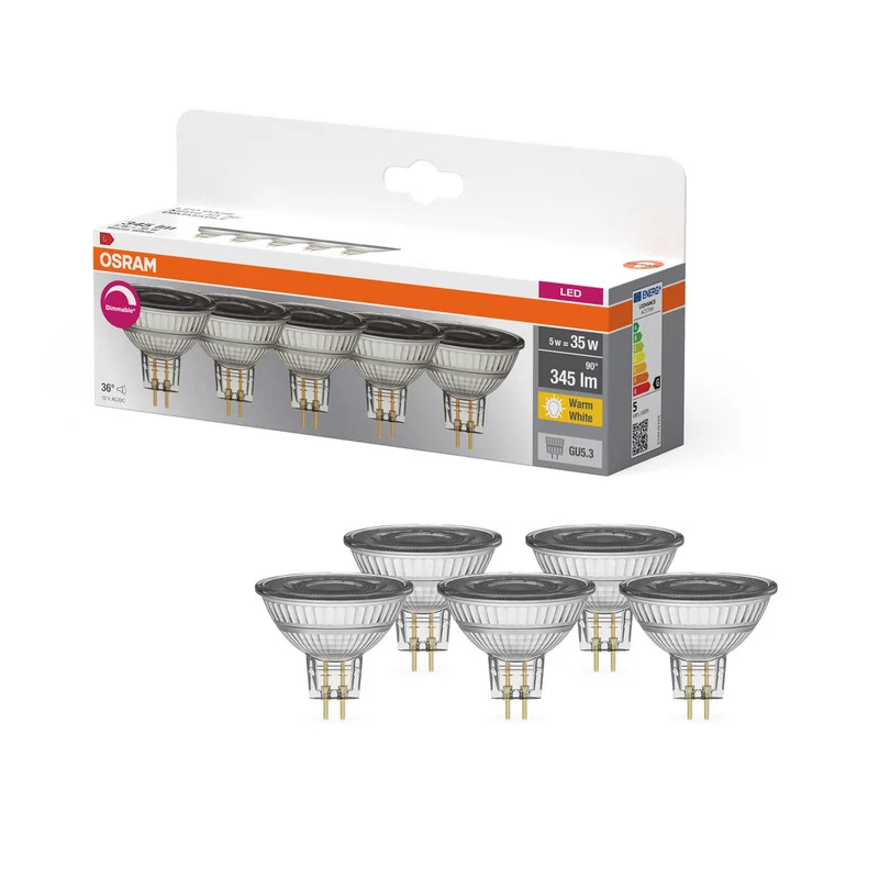 BASE LED MR16 5W 927 GU5.3