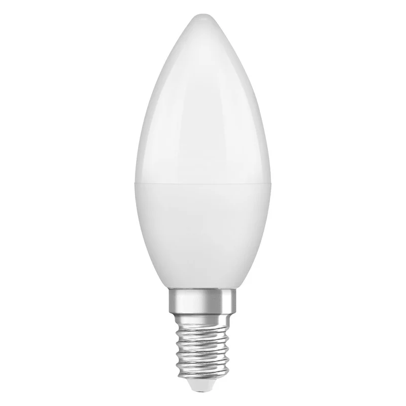 LED BASE CLASSIC B 6.8W 827 Givré E14 Pack de Trois