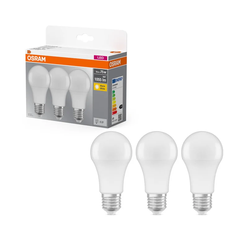 LED BASE CLASSIC A 10W 827 Givré E27
