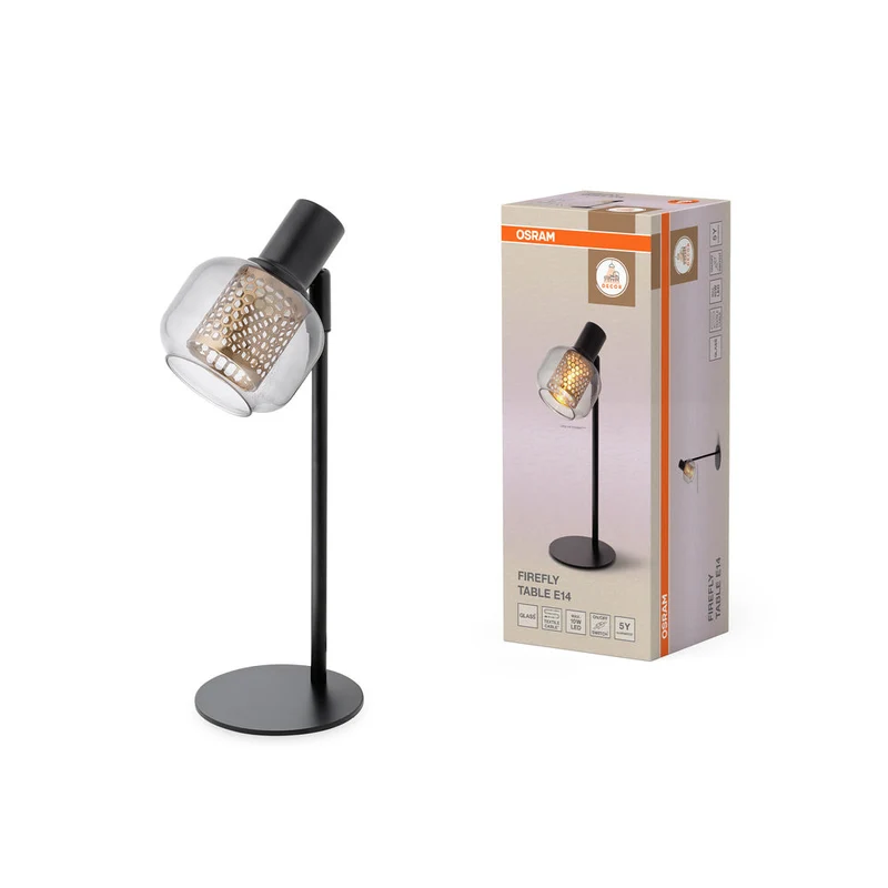 OSRAM DECOR Firefly Lampe de table E14 Noir