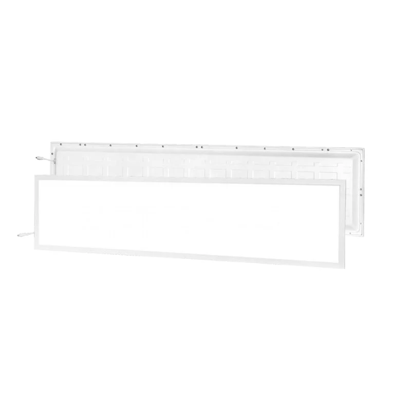 Pack de 6 - Panneau LED 120x30 40W 120lm/W Flicker Free Contour Blanc