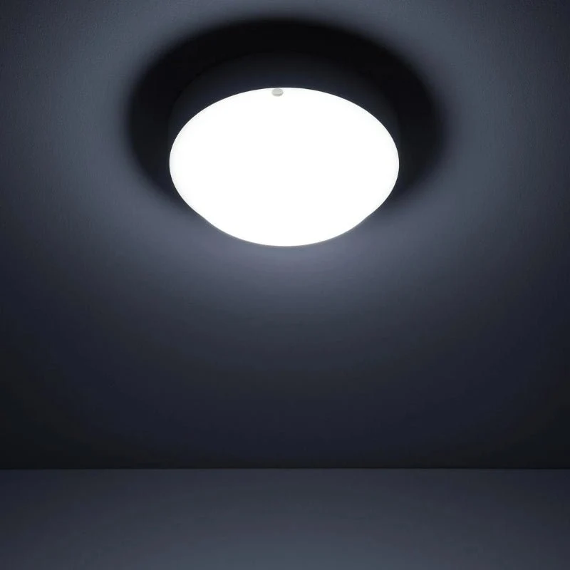 Plafonnier LED Extérieur Rond 15W Blanc IP65 Ø140 mm