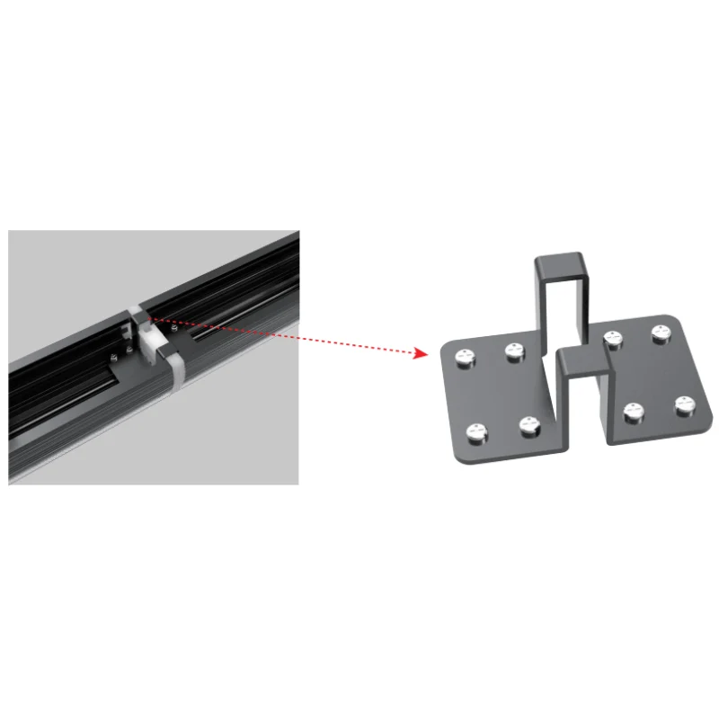 Suspension Linéaire LED 150cm 60W 130lm/W Interconnectable CCT Noir - 3000K/4200K/6400K