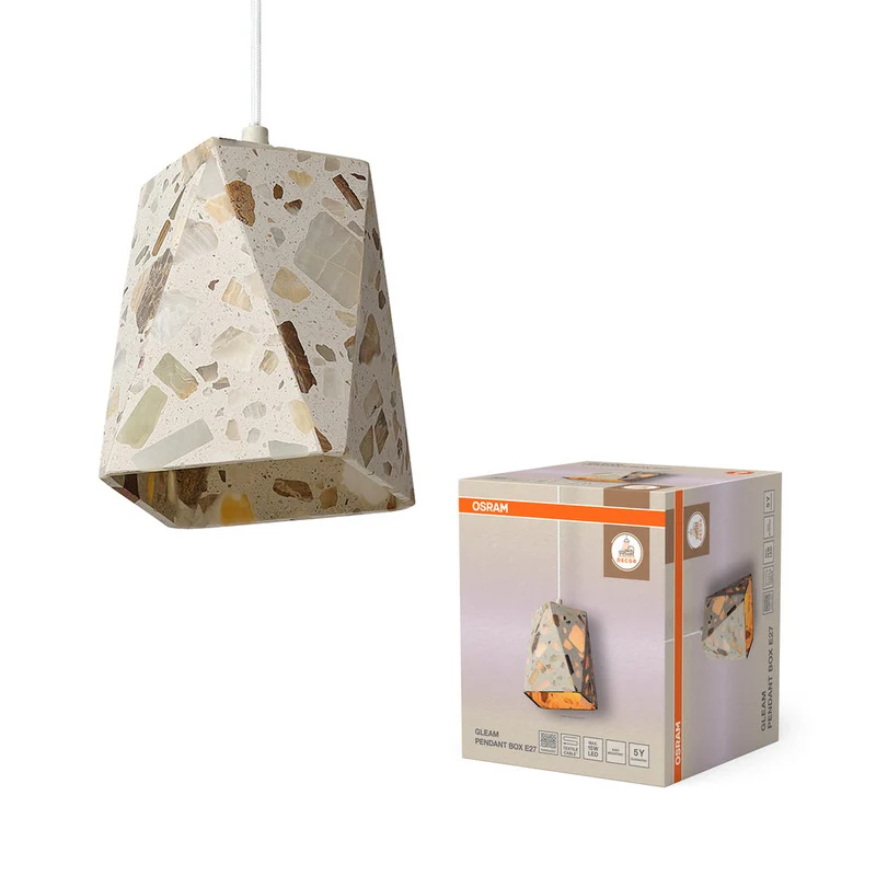 OSRAM DECOR Gleam Suspension Box E27 Blanc