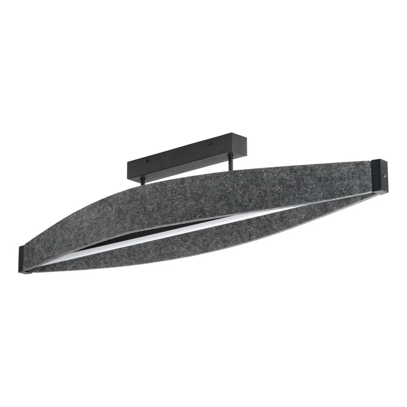 OSRAM DECOR Flat Felt Plafonnier 23W 830 Gris foncé