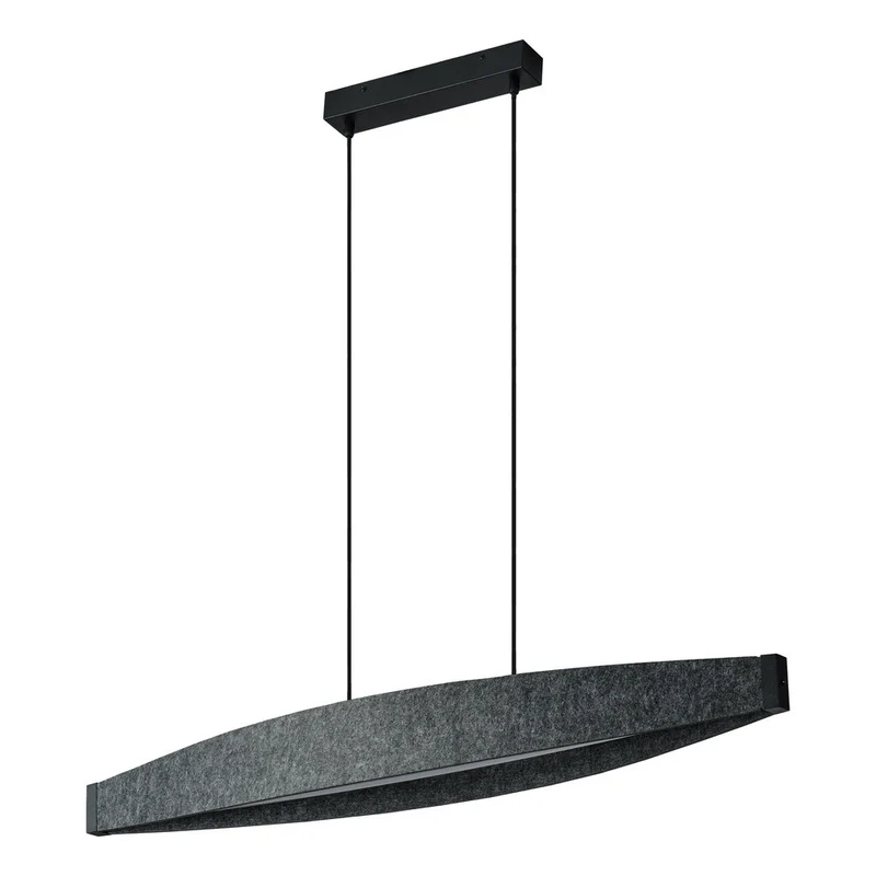 OSRAM DECOR Flat Felt Suspension 23W 830 Gris foncé