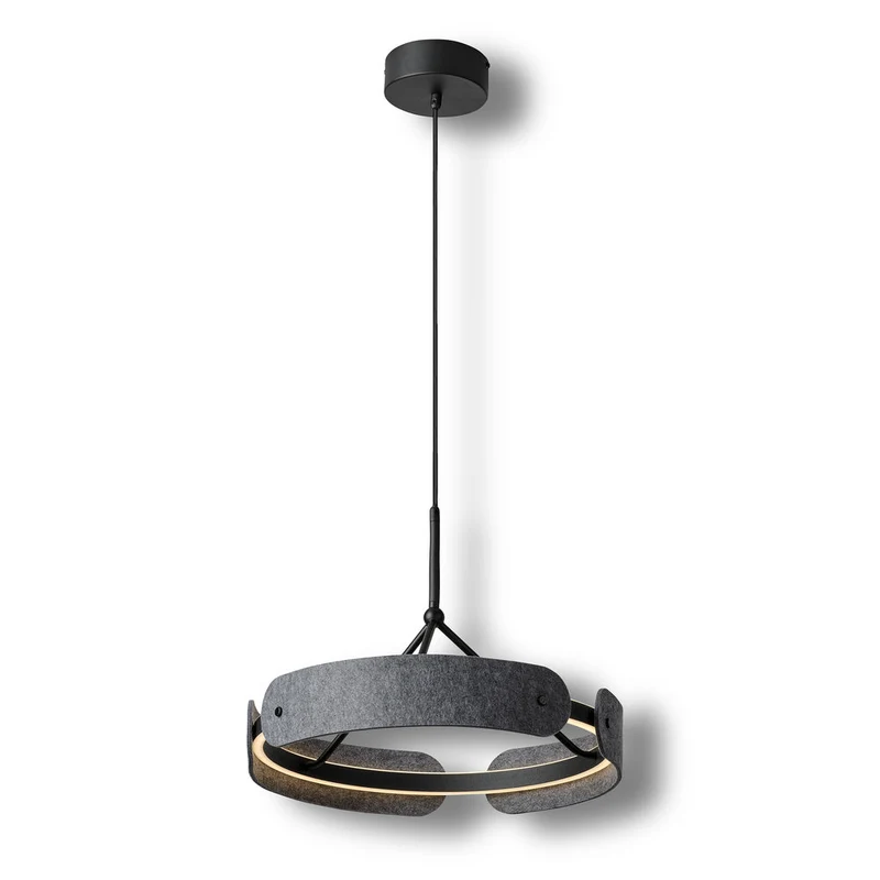 OSRAM DECOR Curve Felt Suspension 33W 830 Gris foncé