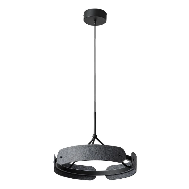 OSRAM DECOR Curve Felt Suspension 33W 830 Gris foncé