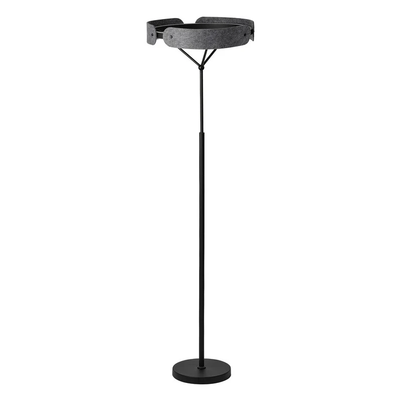 OSRAM DECOR Curve Felt Lampadaire 33W 830 Gris foncé