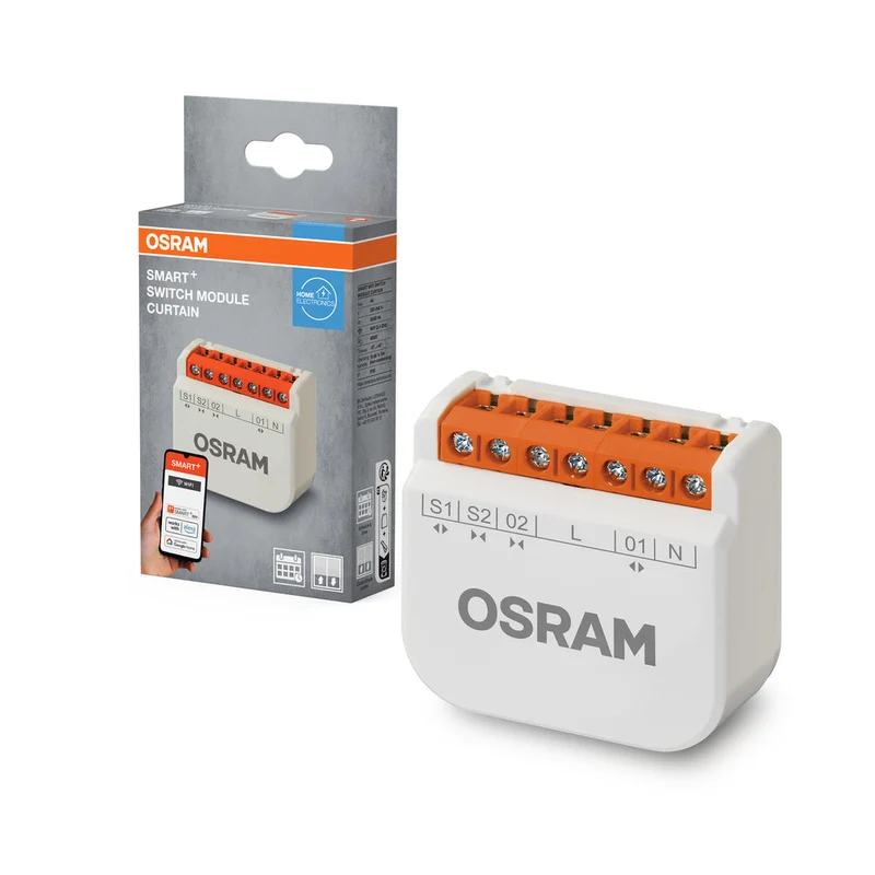 OSRAM Wifi SMART+ module de commutation / actionneur de commutation pour moteurs de volets roulants blanc