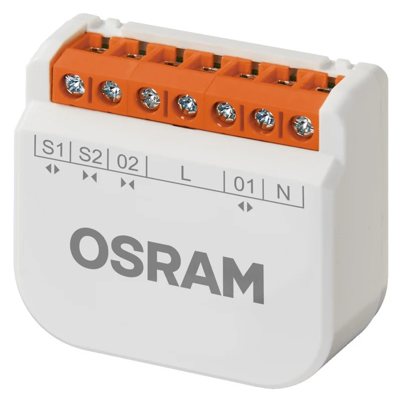 OSRAM Wifi SMART+ module de commutation / actionneur de commutation pour moteurs de volets roulants blanc