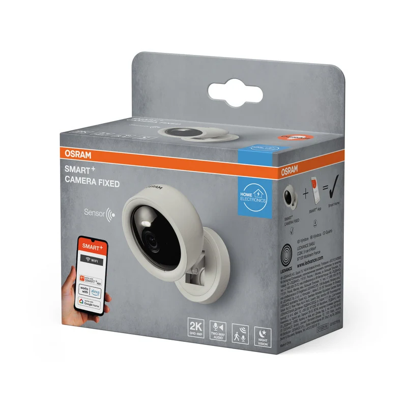 OSRAM Wifi SMART+ caméra de surveillance intelligente montage mural blanc