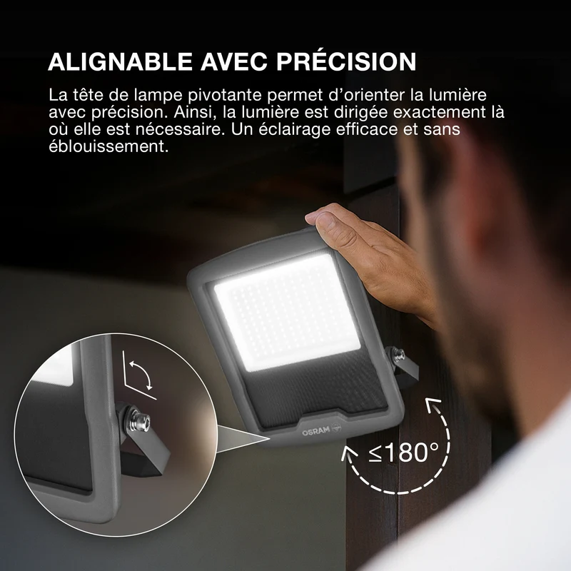 OSRAM ENDURA® projecteur LED 150W / 4000K blanc froid