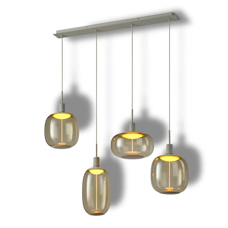 OSRAM DECOR Suspension Aiguille Linéaire Beige 4xE27