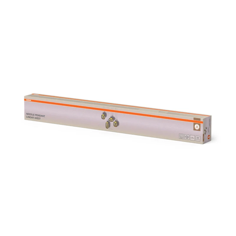 OSRAM DECOR Suspension Aiguille Linéaire Beige 4xE27