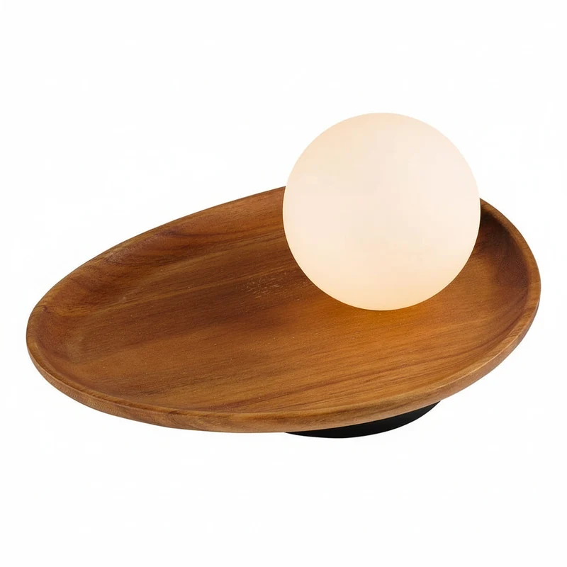 OSRAM DECOR Acacia Nest lampe de table 1xG9 marron