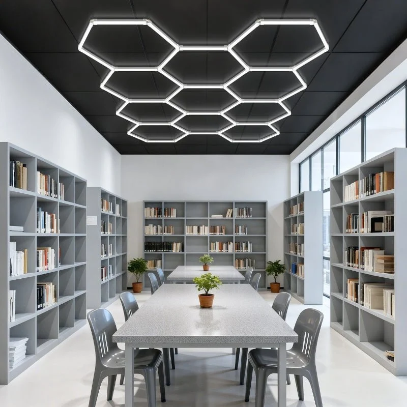 Kit 11 éclairages LED Hexagonal 299W - 110lm/W