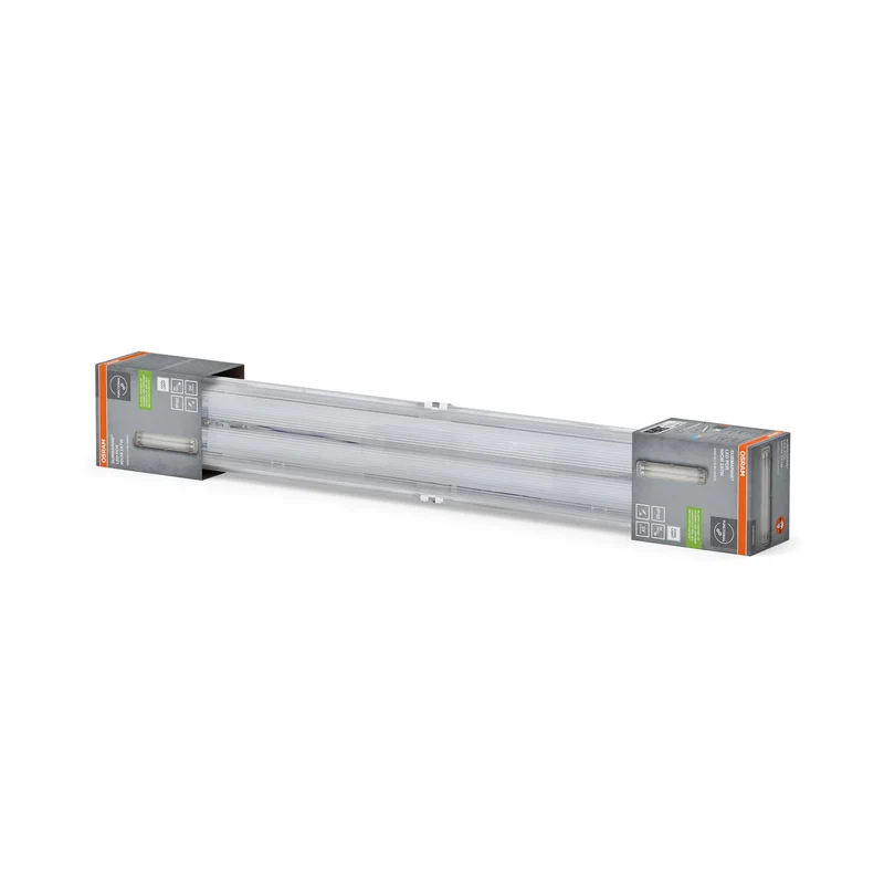 OSRAM SUBMARINE luminaire pour pièces humides PCR 60 2 X 7W 840 G13 T8, 1600 lm, 4000 K, blanc froid