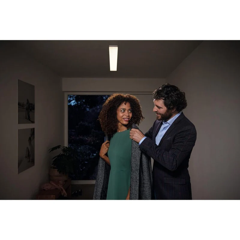 OSRAM Planon Plafonnier LED sans cadre, blanc chaud, 40W, 1200x300mm