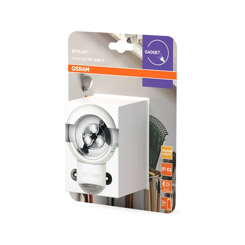 OSRAM LED lampe à piles, lampe pour applications intérieures, blanc, SPYLUX