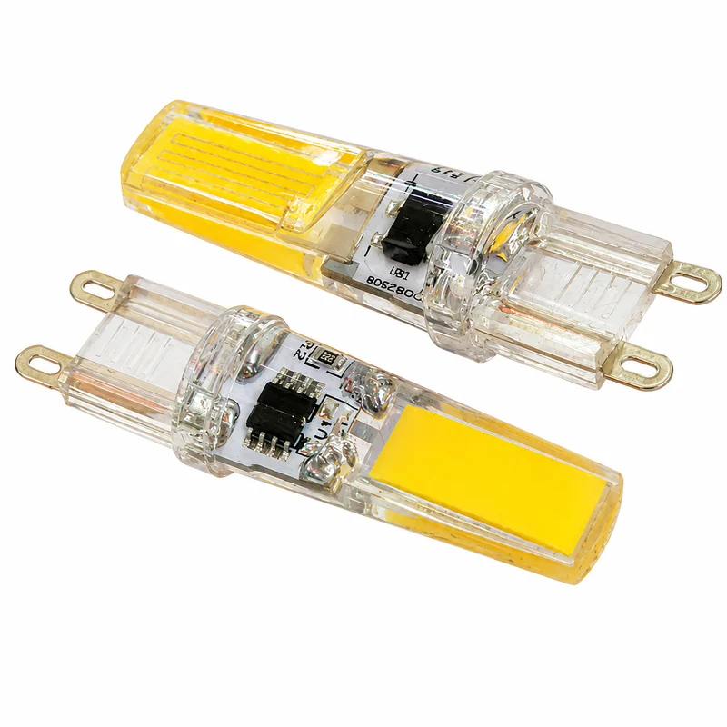 10PCS Pack 110V 220V AC Traic Dimmable 3W G4 E14 COB 2508 LED Light Bulb