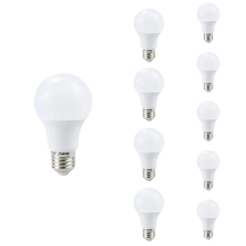 Ampoule E27 LED 8.5W A60 - Pack de 10