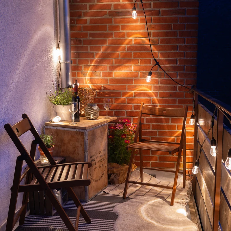 OSRAM SMART+ Guirlande lumineuse extérieure WiFi, 4,5W, noir