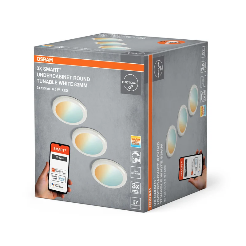 OSRAM SMART+ WIFI lampe sous-meuble, blanc, 6,5W, 375lm