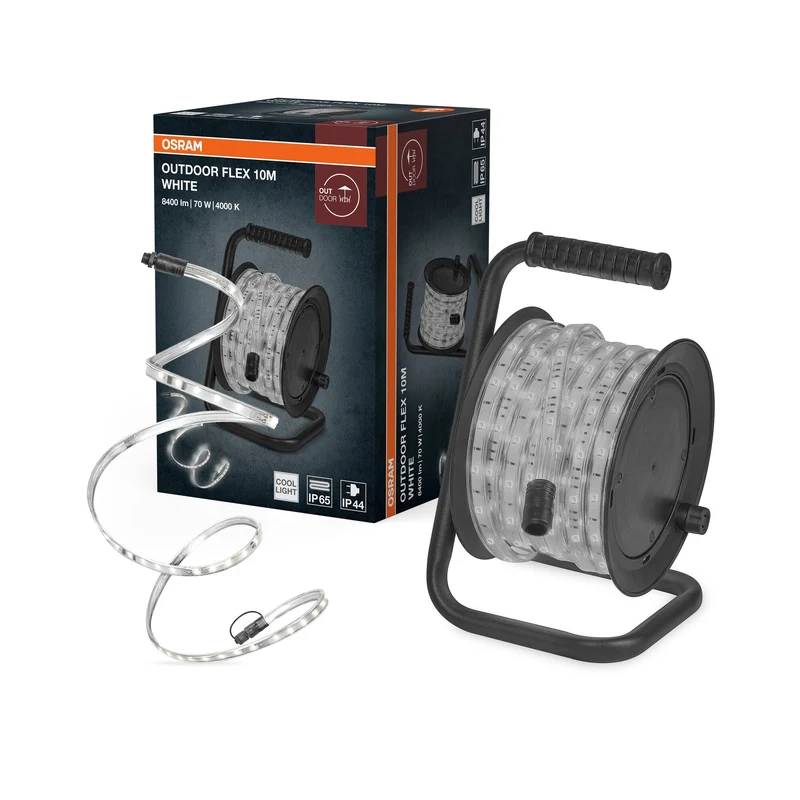 OSRAM BANDE LED FLEXIBLE EXTÉRIEURE IP65 Blanc froid 4000K 10M IP65