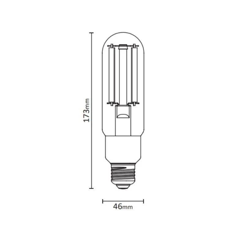 Ampoule LED Éclairage Public E27 28W 4000lm - Pack de 6