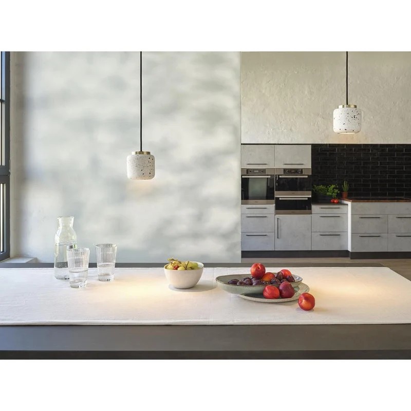 OSRAM DECOR Suspension boule Terrazzo blanche, GU10
