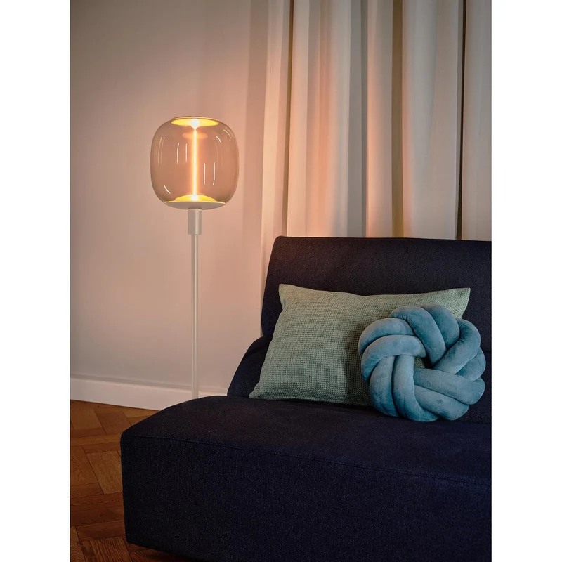 OSRAM Bâton Décor Sol Beige Lampe sur Pied Courte 78cm E27