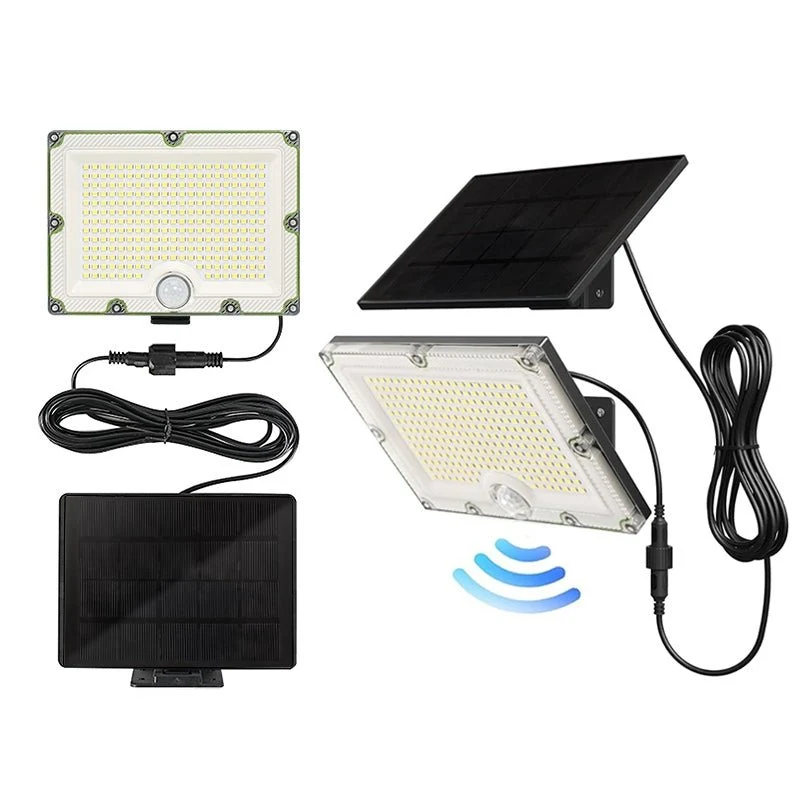 Projecteur Solaire 10W IP65 avec Détecteur de Mouvement PIR