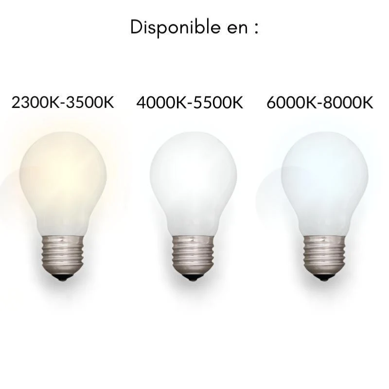 Kit de Réglette LED étanche Double IP65 + 2 Tubes T8 120cm 18W