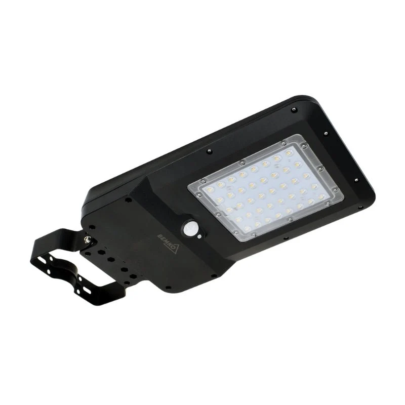 Luminaire Urbain Solaire Détecteur Infrarouge 20W IP65 CCT - 3000K/4000K/6500K