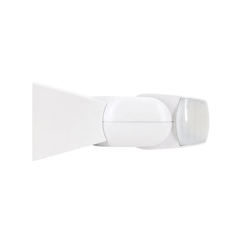 Détecteur de Mouvement Extérieur Infrarouge 300W max Blanc