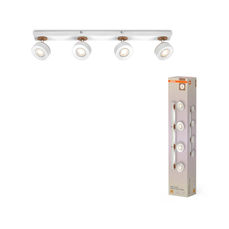 OSRAM DECOR SPOT PLUTO plafonnier, 19,2W, 1.250lm, blanc