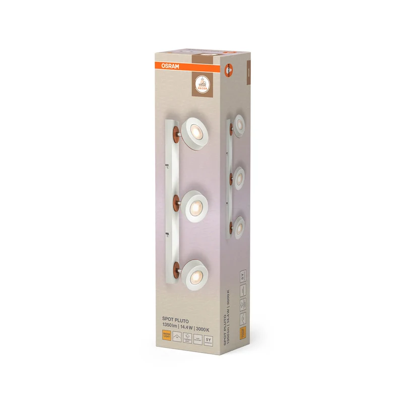 OSRAM DECOR SPOT PLUTO Plafonnier, 14,4W, 960lm, blanc