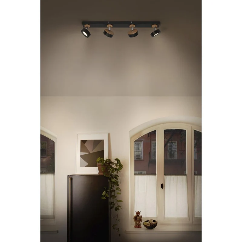 OSRAM DECOR SPOT PLUTO Plafonnier, 19,2W, 1.250lm, noir