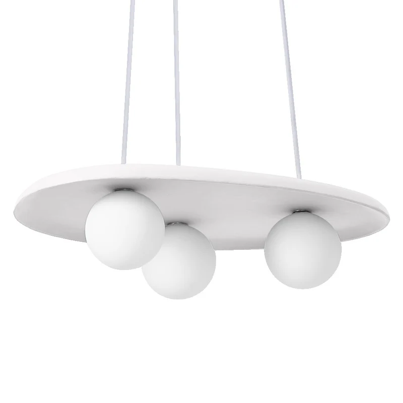 OSRAM DECOR Suspension Nid en plâtre 3xG9 Blanc