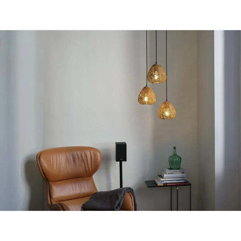 OSRAM DÉCOR Suspension en papier goutte Plaque 3xE27 Beige