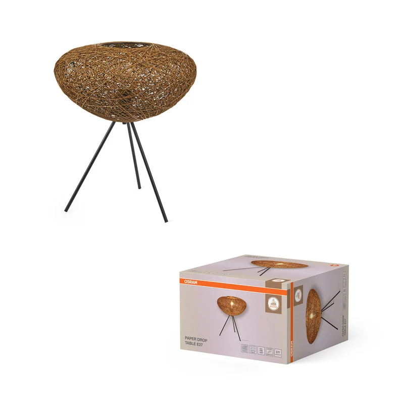 OSRAM DECOR Lampe de table Paper Drop 1xE27 Beige