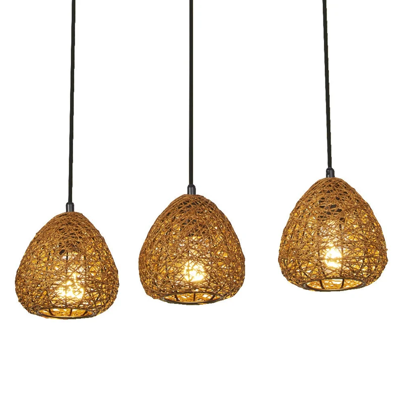 OSRAM DECOR Suspension en papier goutte linéaire 3xE27 beige